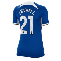 Chelsea Ben Chilwell #21 Heimtrikot Frauen 2023-24 Kurzarm